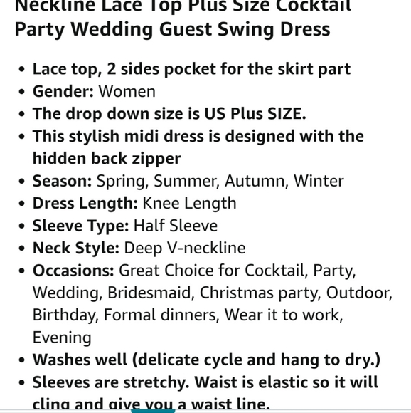 Beautiful Dress NWT - Picture 3 of 6